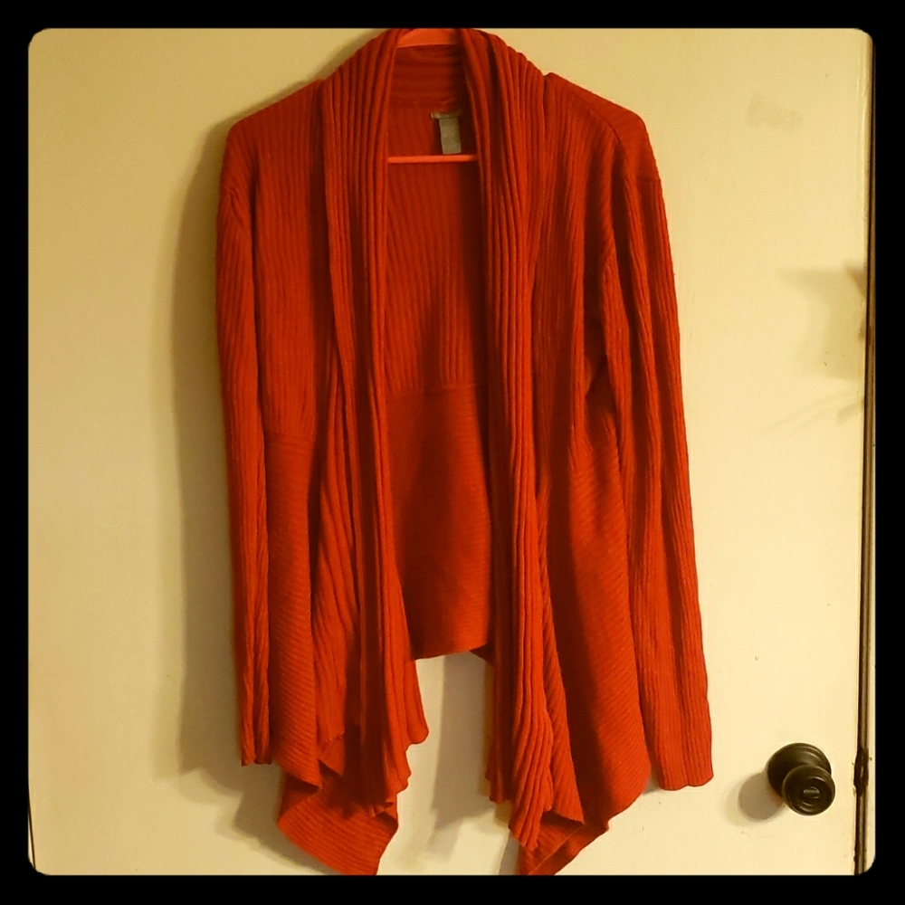 Red Charlotte Russe cardigan